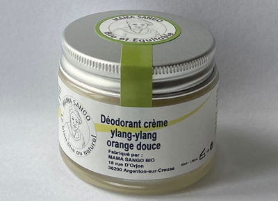 DEODORANT BIO AU KARITÉ/YLANG-YLANG By LABORATOIRE MAMA SANGO 100% NATUREL, BIO, CRUELTY-FREE, VEGAN, ZERO % DE TRUCS BIZARRES