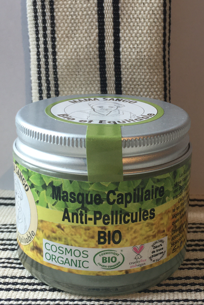 MASQUE ANTI-PELICULAIRE 100% NATUREL, BIO, CRUELTY-FREE, VEGAN, ZERO % DE TRUCS BIZARRES