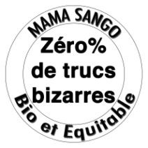 Logo Zero % de trucs bizarres MAMA SANGO BIO ET EQUITABLE