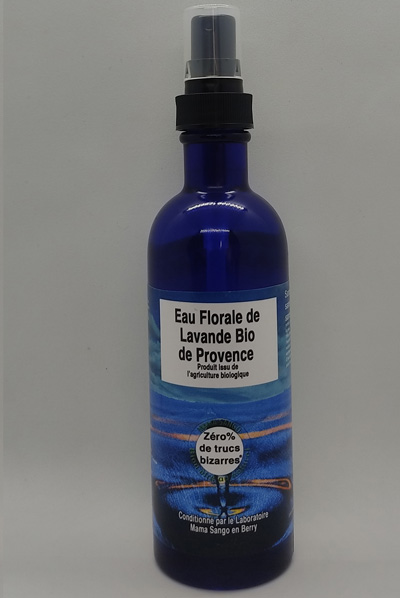 SPRAY EAU FLORALE DE LAVANDE FINE-VRAIE 100% NATURELLE 100% BIO Spray