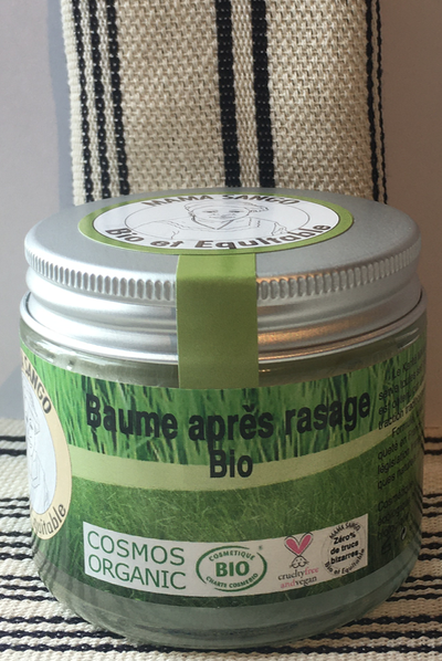 BAUME APRES-RASAGE 100% NATUREL, BIO, CRUELTY-FREE, VEGAN, ZERO % DE TRUCS BIZARRES